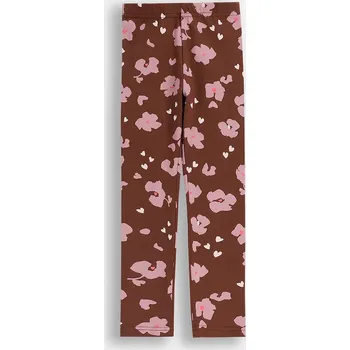 Dívčí legíny Dětské legíny Coccodrillo ZC5122102CGK hnědá 89X, vel. 98