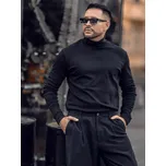 Pánský basic bavlněný rolák černý Bolf 535A - XL