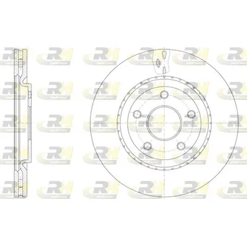 Brzdový kotouč Brzdový kotouč ROADHOUSE 61515.10