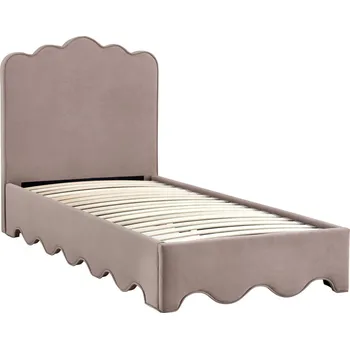 Postel Jednolůžková čalouněná postel Orso 90x200 béžová