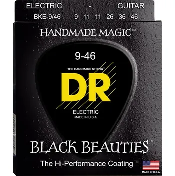 Struna pro kytaru a smyčcový nástroj DR Strings Black Beauties BKE-9/46