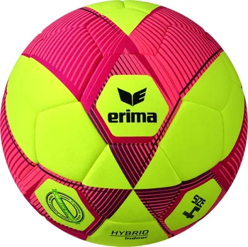 Fotbalový míč Erima Hybrid Indoor 7192414 žlutý/červený 4
