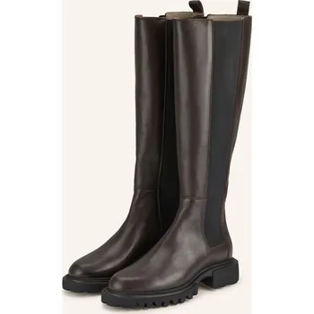 Dámské kozačky Allsaints Dámské Kozačky Maeve, tmavě hnědá, 41