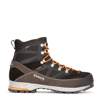 Pánská obuv AKU Trekker Pro GTX - pánská kožená - černá/oranžová Velikost: 44