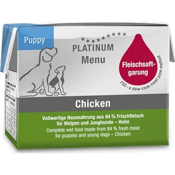 Krmivo pro psa Platinum Natural Menu Puppy Chicken, 90 g