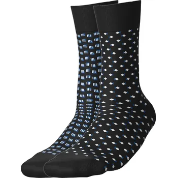 Dámské ponožky esmara® Dámské / Pánské ponožky, 2 páry (puntíkovaná/černá, 35-38)