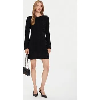 Dámské šaty Guess Úpletové šaty W5BK83 Z0192 Černá Regular Fit XXL