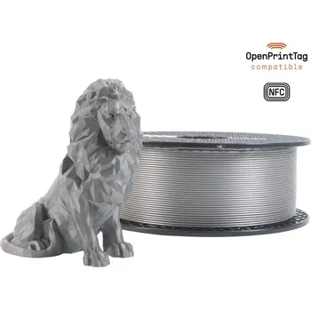 Filament Prusament PLA Galaxy Silver 1kg (NFC) - Filament