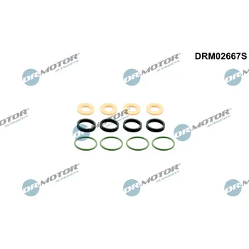 Palivový systém Sada těsnění vstřikovací trysky Dr.Motor Automotive DRM02667S