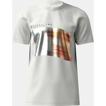 Pánské oblečení Tričko Diesel White 1209406 S