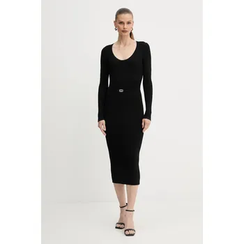 Dámské šaty Šaty Twinset 252TP3352 černá 99X, vel. XS