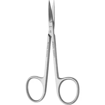 Medin a.s. Nůžky oční zahnuté; 11,5 cm Nůžky oční zahnuté hrotnaté pro chirurgii