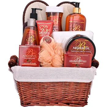 Kosmetická sada Vivaco Body Tip BTA2405 luxusní dárkový koš kosmetiky s arganovým olejem