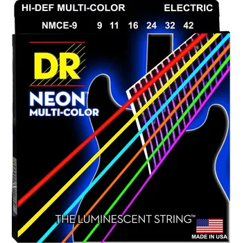 Strunný nástroj DR Strings Neon Multi-Color NMCE-9