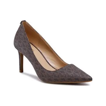 Dámské lodičky Lodičky MICHAEL Michael Kors Alina Flex Pump 40F2HNMP1B Hnědá 36