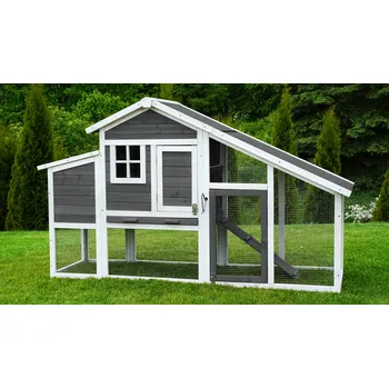 Kurnikarna.cz Kurník s výběhem KK32 186x62x114 cm