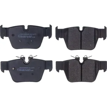 Brzdová destička Sada brzdových destiček, vždy 4 kusy v sadě DENCKERMANN B111673