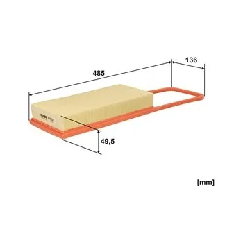 Auto-moto Vzduchový filtr FILTRON AP 031/3