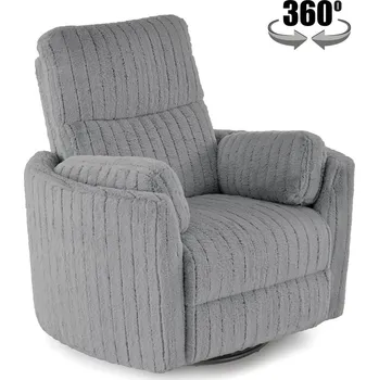 Křeslo Rozkládací polohovací křeslo Pegas popelavě šedé