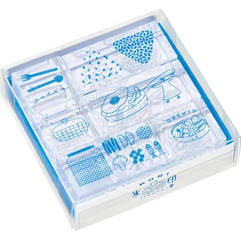 Kori Jirushi sada 6 razítek, jídlo