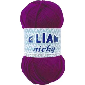 VSV Pletací příze Elian Nicky 4967 - fialová
