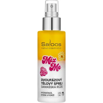 Pleťový krém Saloos BIO Dvoufázový tělový sprej Damašská růže (Mix Me) 100ml