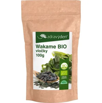 Přírodní produkt Zdravý den Wakame vločky BIO 100 g