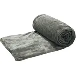 Šedá mikroplyšová deka CALMI 150x200 cm 241015538