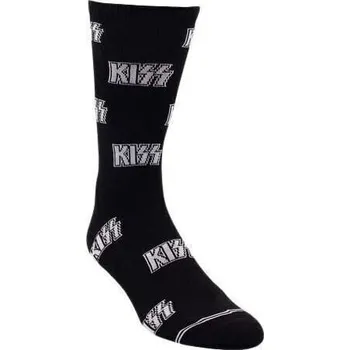 Pánské ponožky Kiss Ponožky Kiss All Over Logo Crew One Size