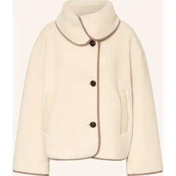 Dámský blejzr Varley Dámská Teddyfellová Bunda, světle hnědá / černošedá, 36