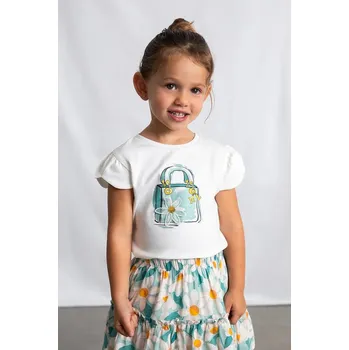 Chlapecké tričko Dětské tričko Mayoral 3002.6B.Mini.PPY2 béžová 01X, vel. 134