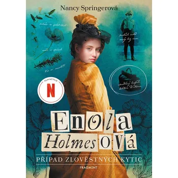 Enola Holmesová: Případ zlověstných kytic - Nancy Springerová (2025, pevná)