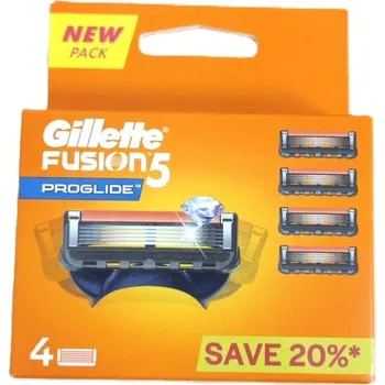 Gillette Fusion5 Proglide náhradní hlavice 4 ks