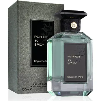 Unisex parfém Fragrance World Pepper So Spicy parfémovaná voda unisex 100 ml + Prodloužená možnost vrácení zboží do 30 dnů.