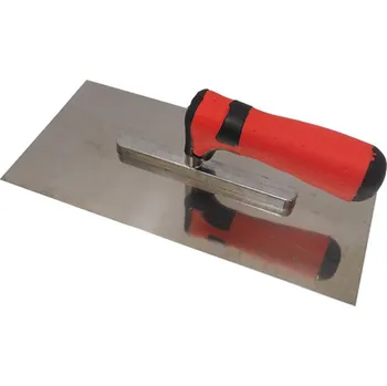 Zednické hladítko Magg Hladítko nerezové 270x130 mm hladké - SOFT rukojeť