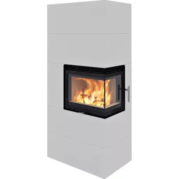 Krbová kamna Nordpeis Salzburg C Pravé rohové prosklení