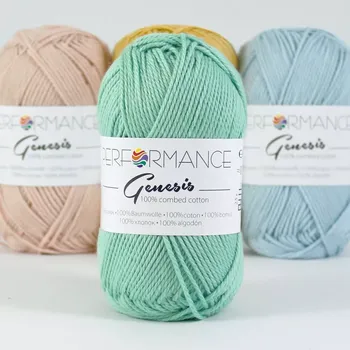 Příze Performance Bavlněná příze Genesis 2159 - zelená 50g 110m