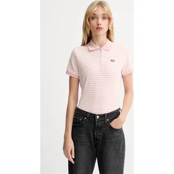 Pánská móda Polo tričko Levi's 52599.0085 růžová 03X, vel. M