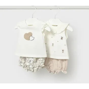 Kojenecký overall Kojenecká sada Mayoral Newborn 1642.2P.Newborn.PPY2 béžová 12X, vel. 60