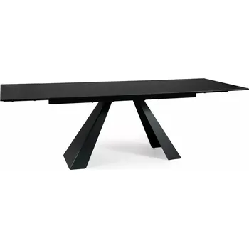 Nábytek Jídelní rozkládací stůl Salvadore I 160/240 cm černý
