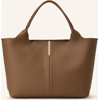 Kabelka Tod's Nakupující, tmavě hnědá / zlatá