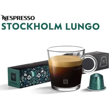Kávovar Nespresso Original World Explorations Stockholm Lungo 10 kapslí