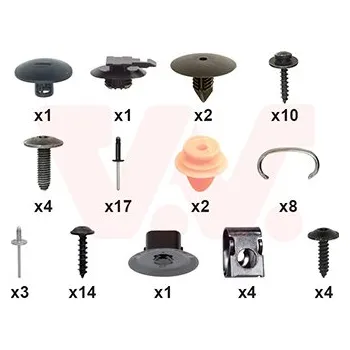 Nárazník Montážní sada, nárazník VAN WEZEL 1507794