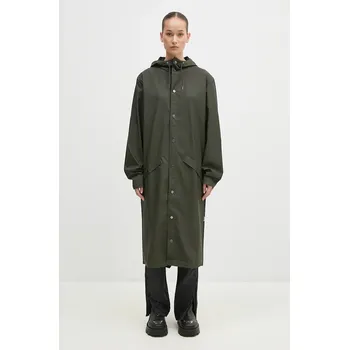 Pánská větrovka Nepromokavá bunda Rains Longer Jacket, M, zelená, 79X