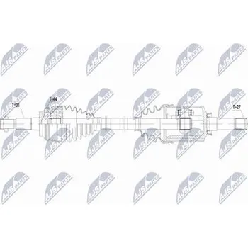 Hnací hřídel - poloosa NTY NPW-FR-210