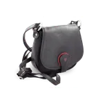 Arwel Kožená klopnová kabelka - česká výroba; černá