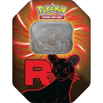 Sběratelská karetní hra Pokémon TCG: Team Rocket Tin Persian ex - Prázdná plechovka