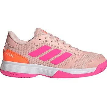 Dětská sálová obuv Adidas Ligra 8 J JR7122 - blush pink/lucid pink/cloud white 37 1/3