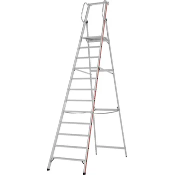 Schůdek Hliníkové schůdky HYMER 8080 12 nášlapů