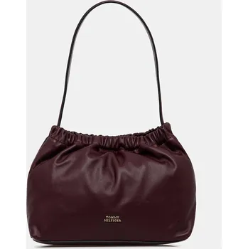 Kabelka Tommy Hilfiger AW0AW18307 93X vínová